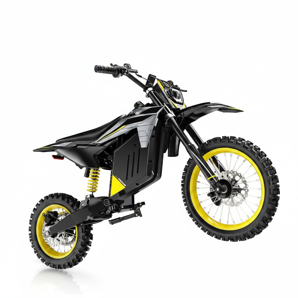 3500W Peak Electric Dirt Bike for Teens & Adults, 37MPH Electric Off-Road E-Bike with 48V 21Ah Battery, up to 55 Miles Range, Dual Suspension, Hydraulic Brakes, 400LBS Load, Fit Age 13+