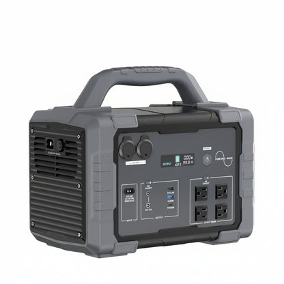 1800W Portable Solar Generator, 1024Wh Portable Power Station with 11 Outputs, Battery Generator for Home Emergency, Outdoor Camping, RV Trip, Blackout