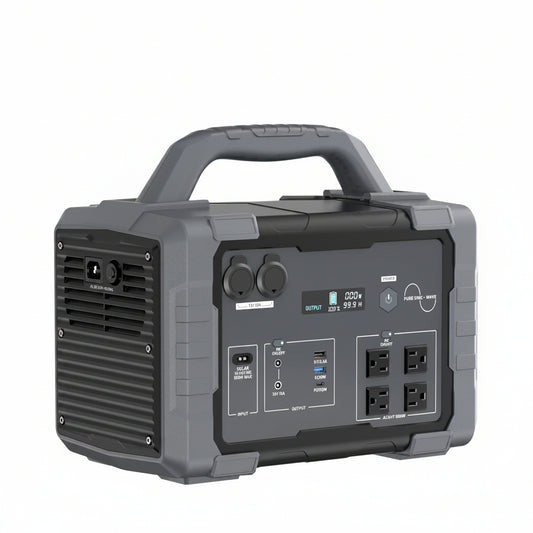 1800W Portable Solar Generator, 1024Wh Portable Power Station with 11 Outputs, Battery Generator for Home Emergency, Outdoor Camping, RV Trip, Blackout